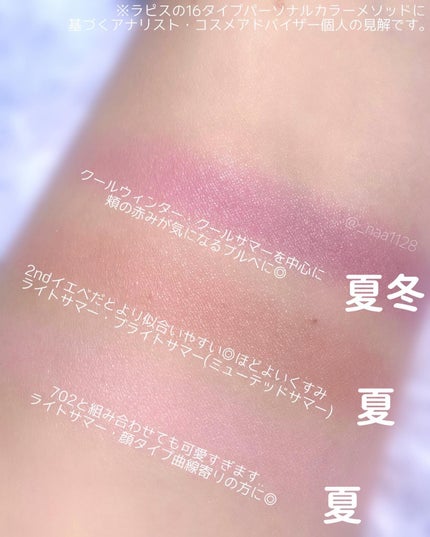 ラブシルクブラッシュ/Laka/パウダーチークを使ったクチコミ(7枚目)