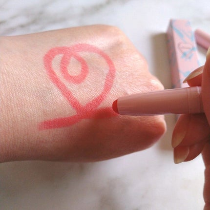 マットリップクレヨン M.K オランジェレッド/WHOMEE/口紅の画像