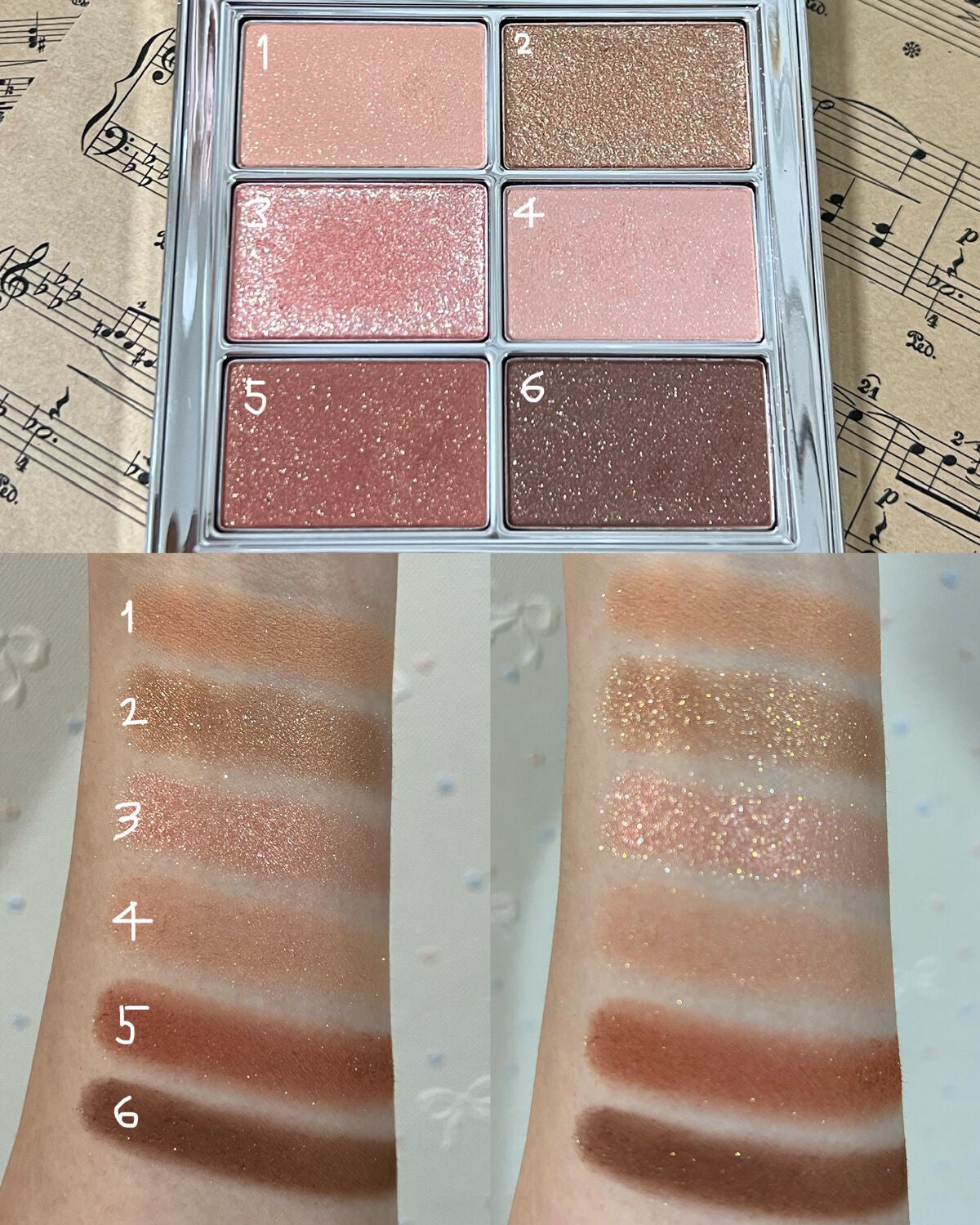 アイ ヴィーガン シアーパレット/AMUSE/アイシャドウパレットを使ったクチコミ(4枚目)