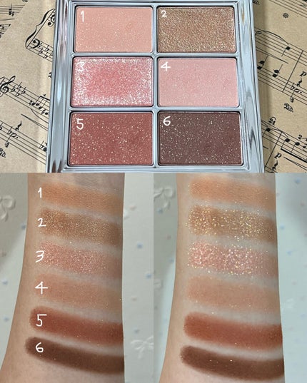 アイ ヴィーガン シアーパレット/AMUSE/アイシャドウパレットを使ったクチコミ(4枚目)