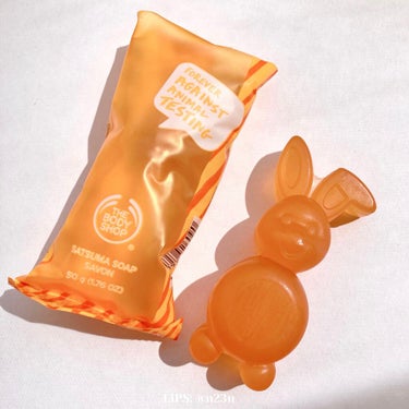 THE BODY SHOP シャワージェル サツマのクチコミ「THE BODY SHOP
ソープ さつま🍊

動物実験反対キャンペーンの商品

さつまって何.....」（1枚目）