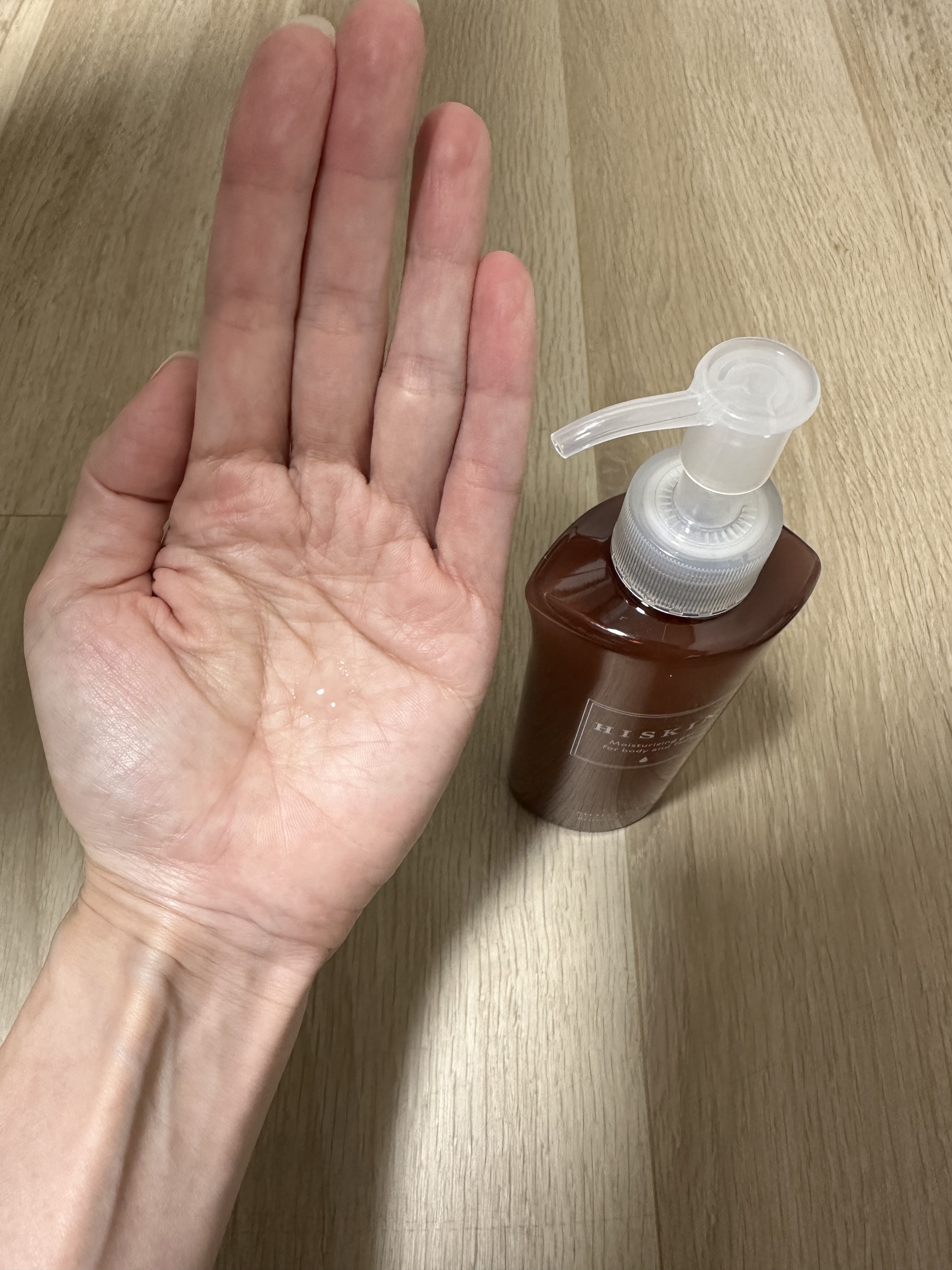 モイストジェルN /HISKIN/ボディローションを使ったクチコミ（3枚目）