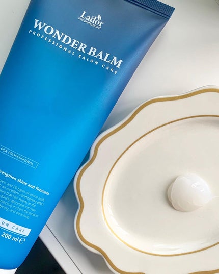 WONDER BALM/La'dor/洗い流すヘアトリートメントを使ったクチコミ(1枚目)