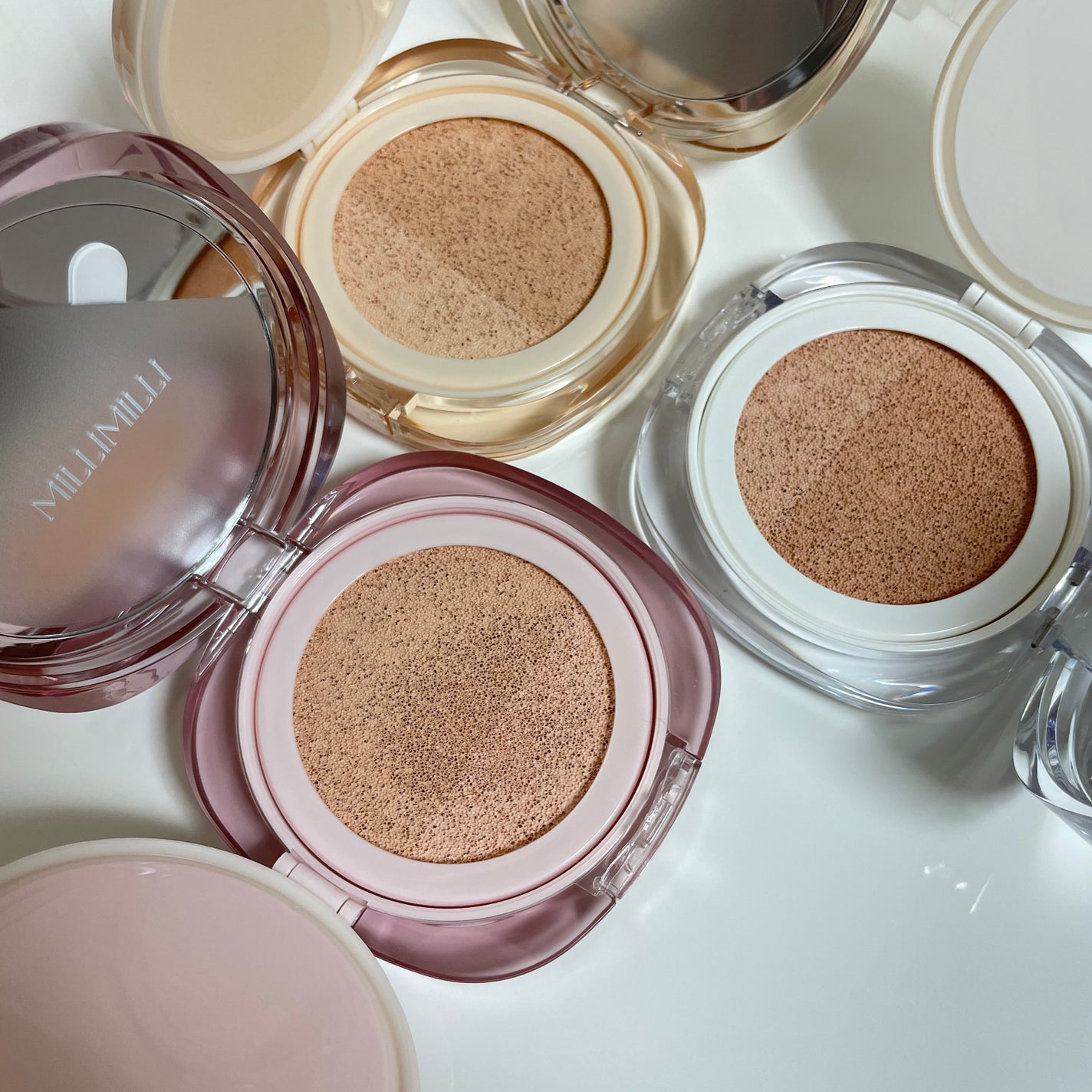 ツートンクッション/MILLIMILLI/クッションファンデーションを使ったクチコミ(2枚目)