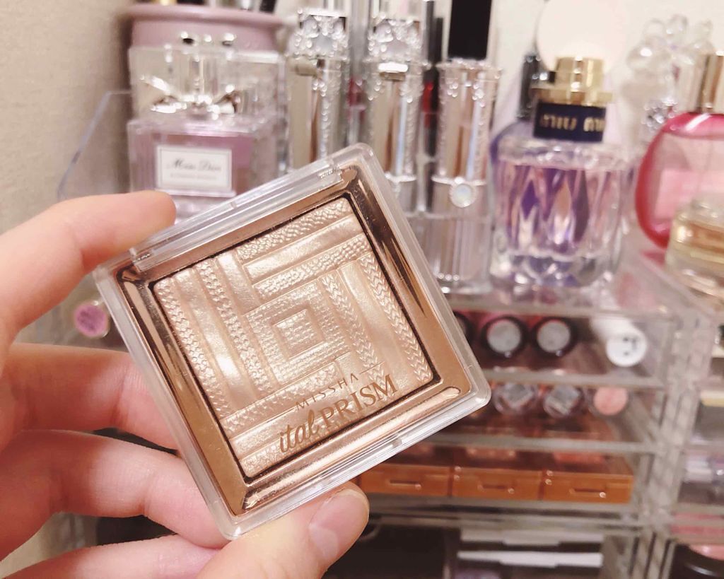 サテンハイライターイタルプリズム/MISSHA/パウダーハイライトを使ったクチコミ(1枚目)