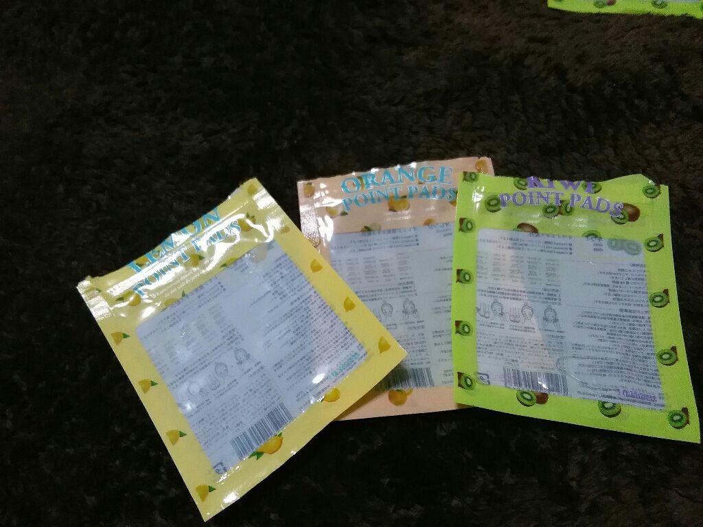 ジューシーフルーツ ポイントパッド オレンジ/Pure Smile/シートマスク・パックを使ったクチコミ（2枚目）