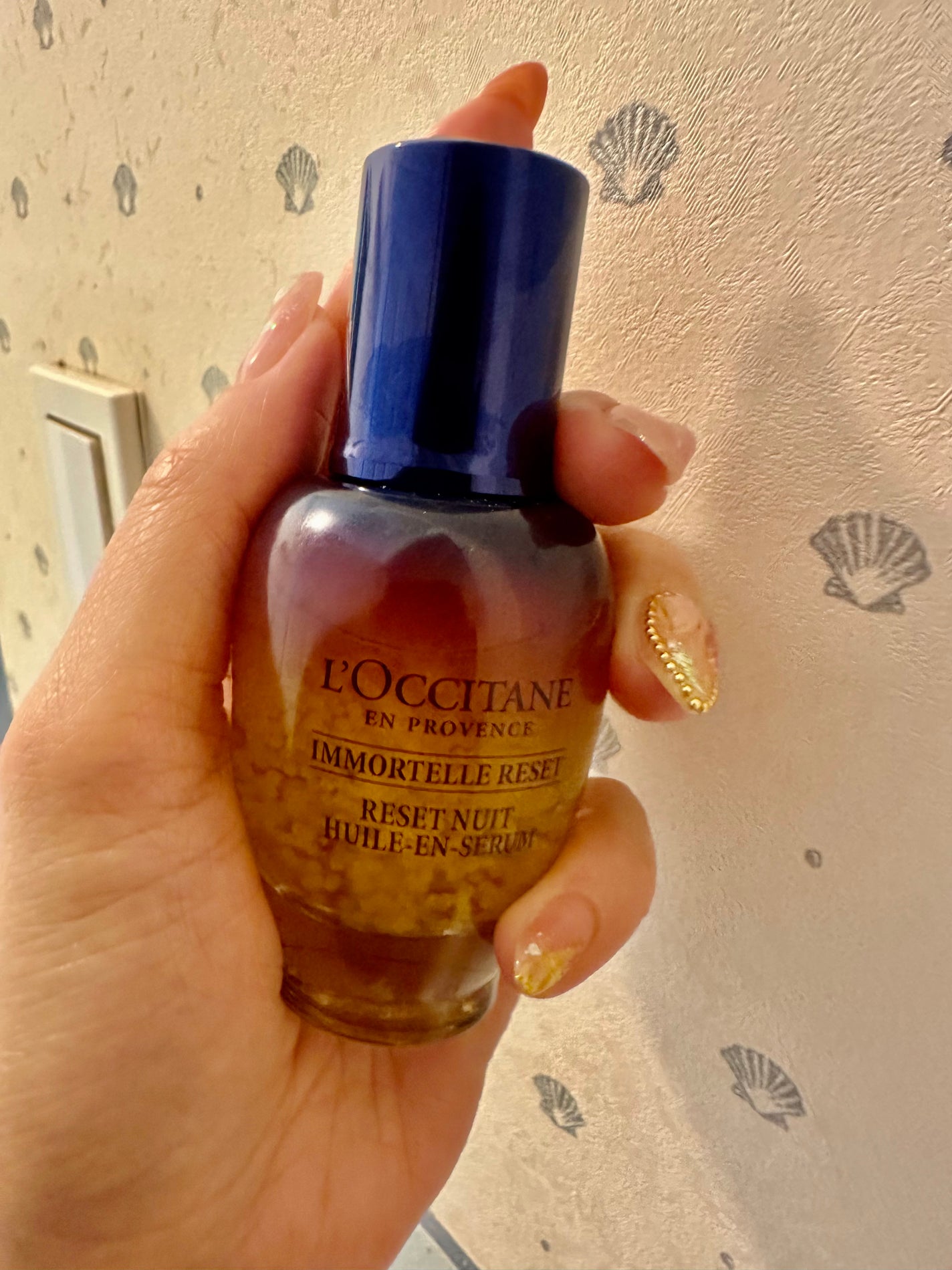 イモーテル オーバーナイトリセットセラム/L'OCCITANE/美容液を使ったクチコミ(3枚目)