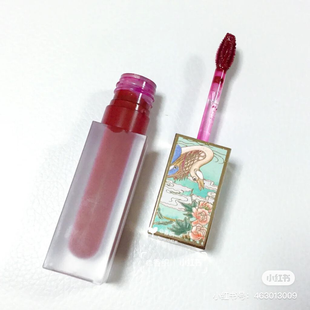 桃源 リキッドリップスティックマット/CATKIN/口紅を使ったクチコミ（3枚目）