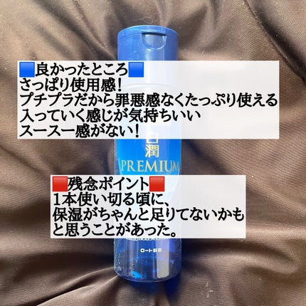 白潤プレミアム薬用浸透美白化粧水/肌ラボ/化粧水を使ったクチコミ(2枚目)