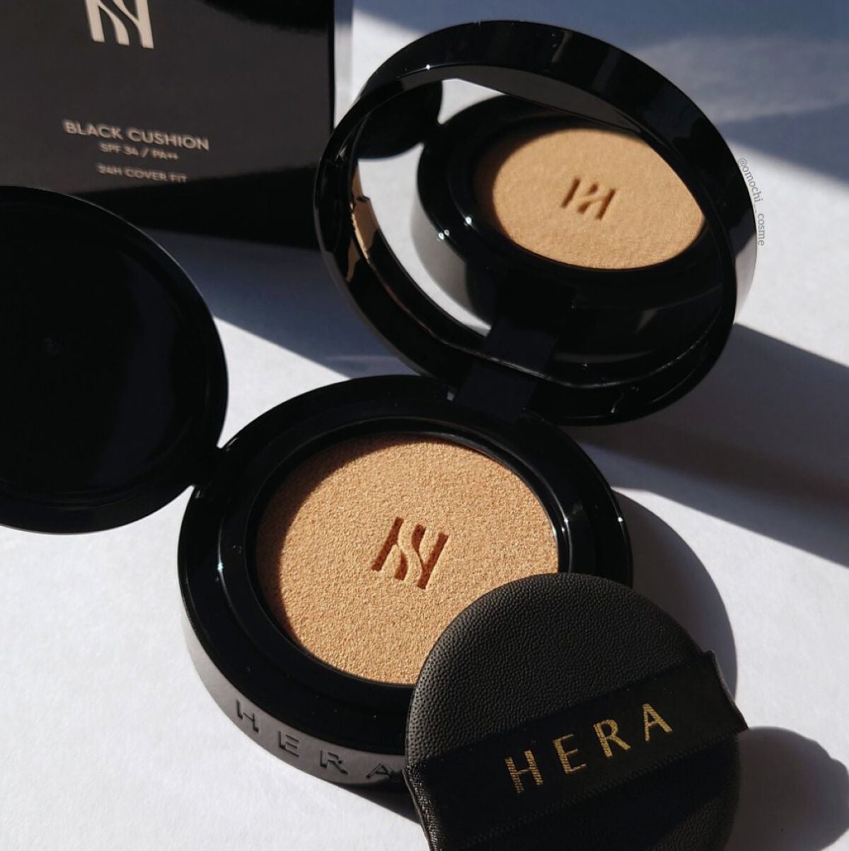 ブラック クッション/HERA/クッションファンデーションを使ったクチコミ(3枚目)