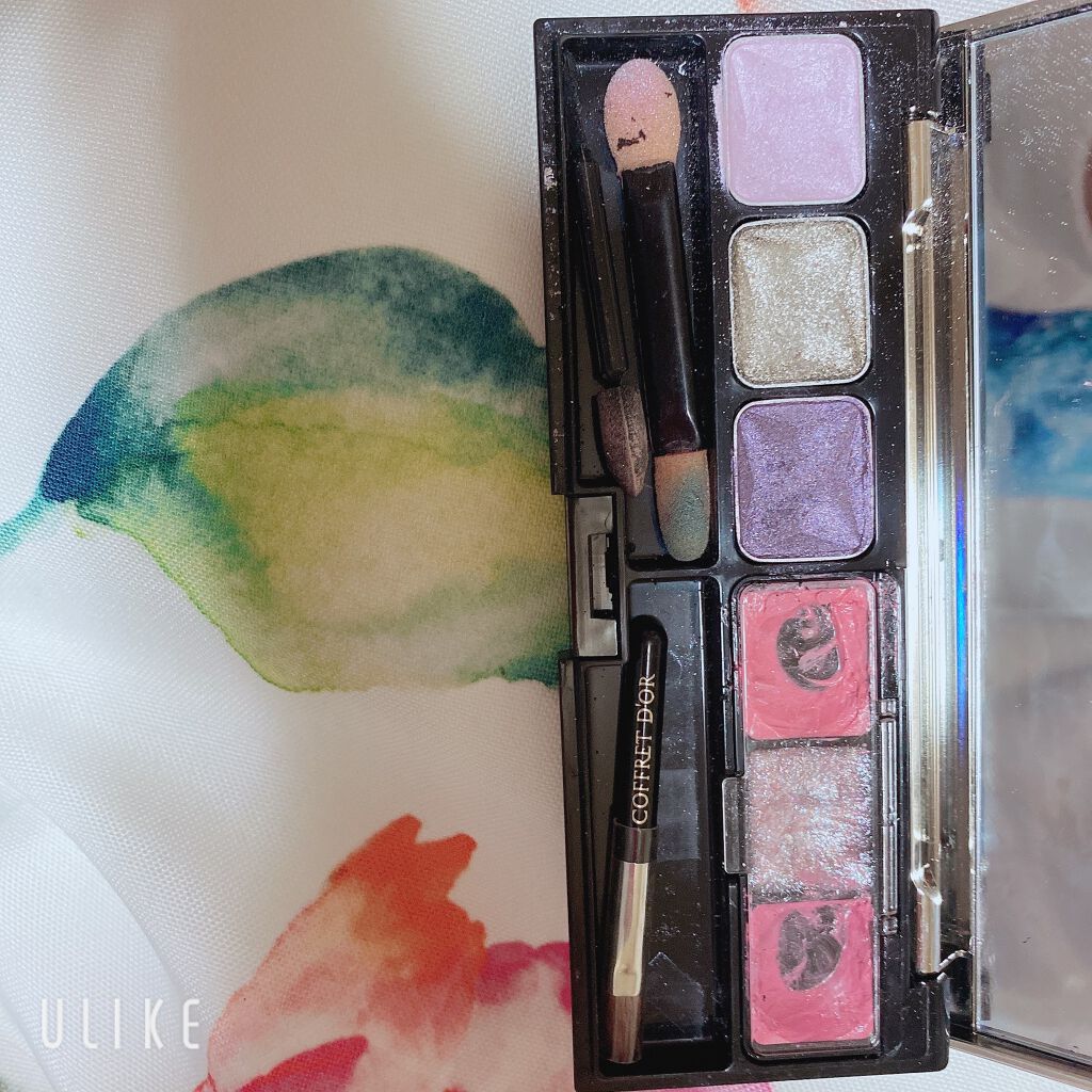 パーティーメイク アップコレクション/コフレドール/アイシャドウパレットを使ったクチコミ（2枚目）