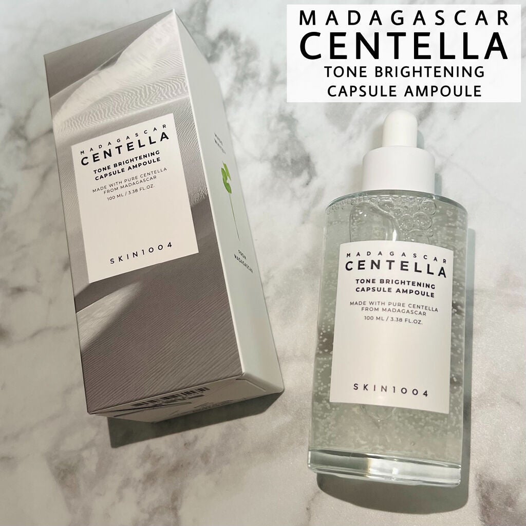 トーンブライトニング カプセルアンプル/SKIN1004/美容液を使ったクチコミ(1枚目)