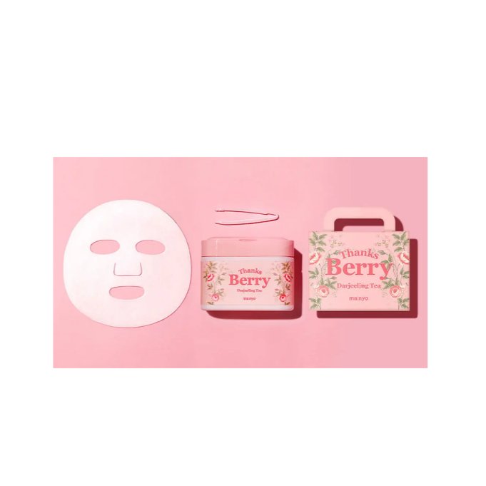 Thanks Berry ダージリンティー マスク/manyo/シートマスク・パックを使ったクチコミ（1枚目）