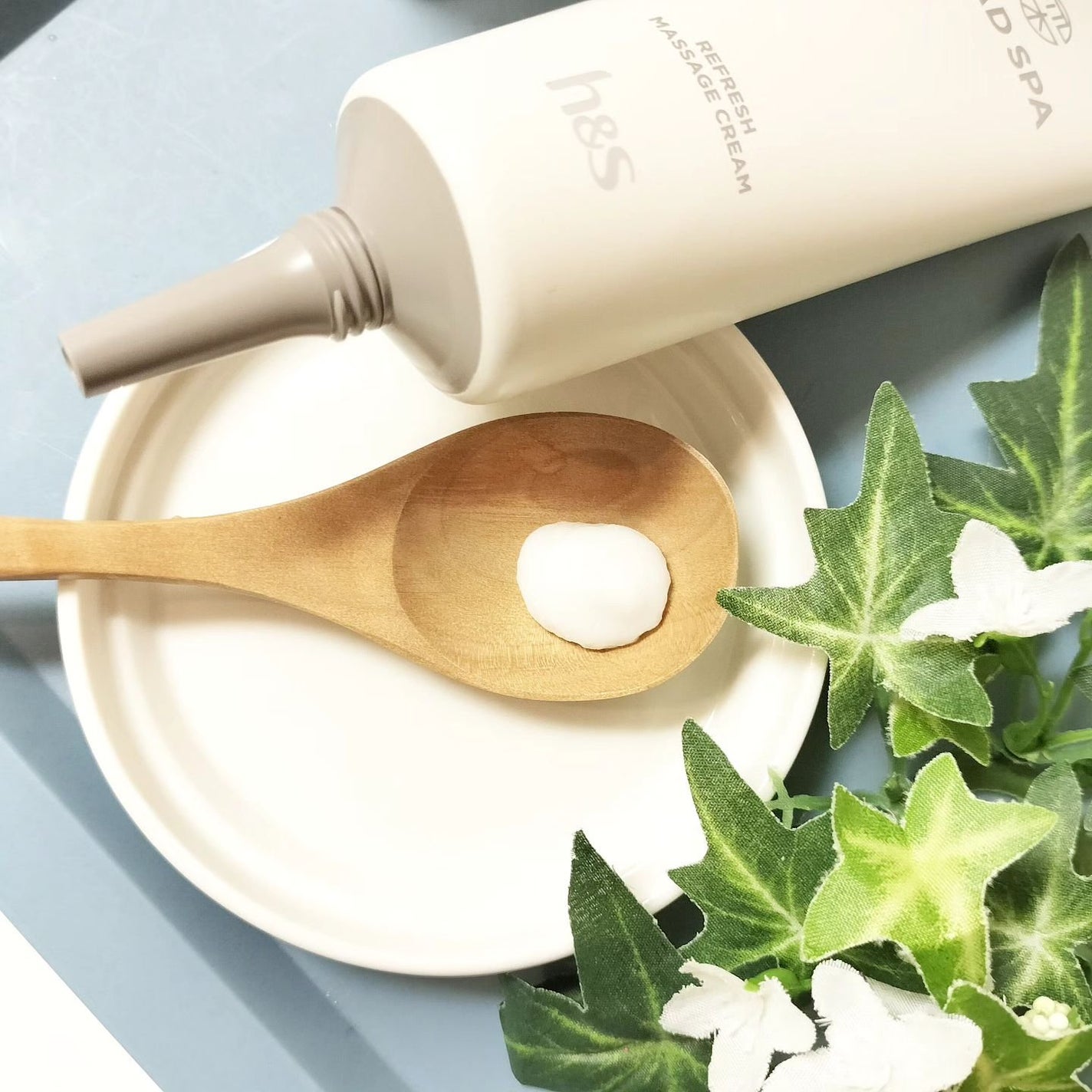 リフレッシュ マッサージクリーム/h&s/洗い流すヘアトリートメントを使ったクチコミ(3枚目)