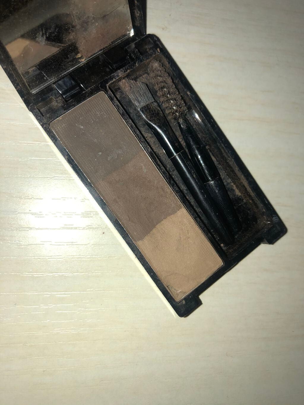 アイブロウパウダー/マリブビューティー/パウダーアイブロウを使ったクチコミ(2枚目)