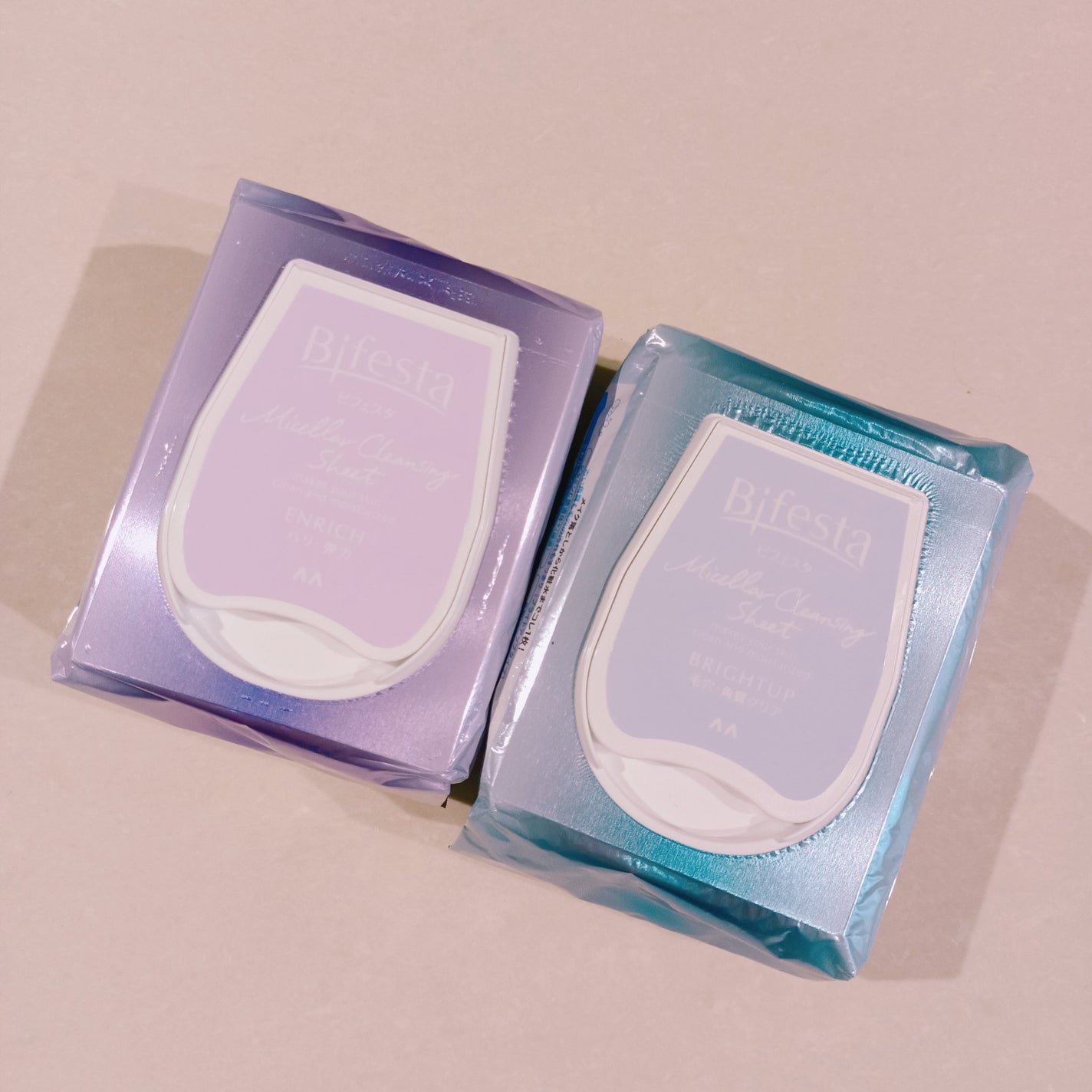 ミセラークレンジングシート ブライトアップ/ビフェスタ/クレンジングシートを使ったクチコミ(1枚目)