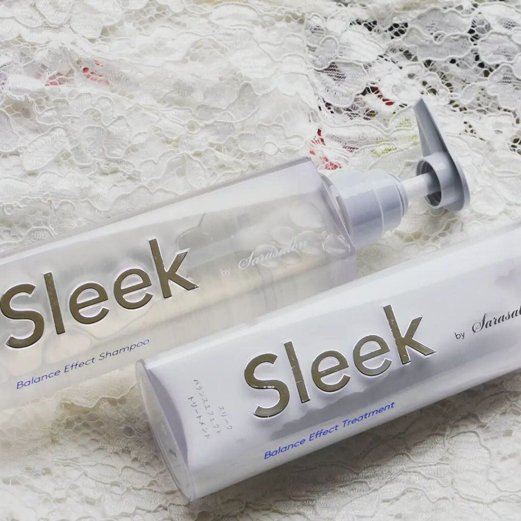 バランスエフェクトシャンプー/トリートメント/スリーク by サラサロン/市販シャンプーを使ったクチコミ(2枚目)
