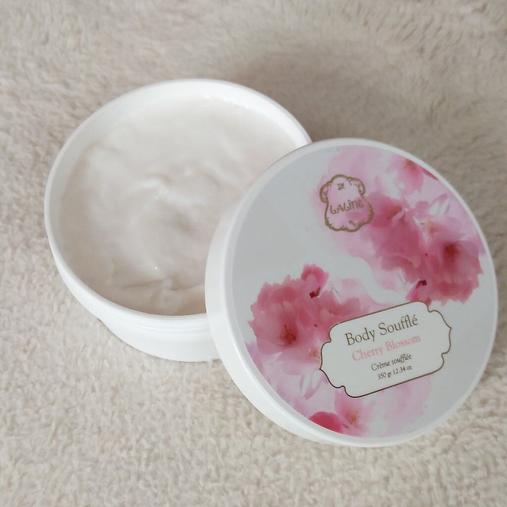 ボディソフレ チェリーブロッサム/Laline/ボディクリームを使ったクチコミ（3枚目）