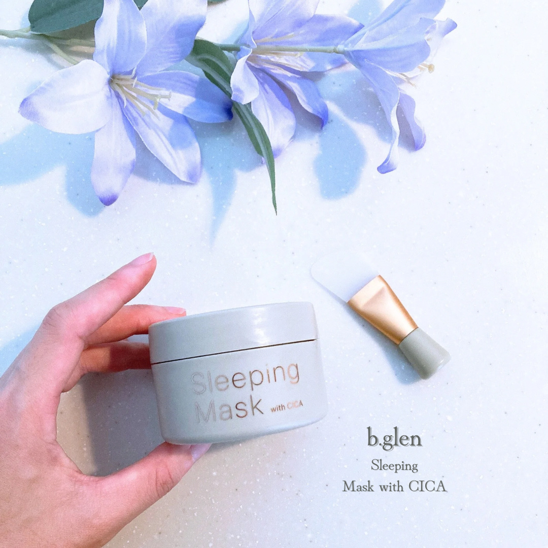 スリーピングマスク with CICA/b.glen/フェイスクリームを使ったクチコミ（1枚目）