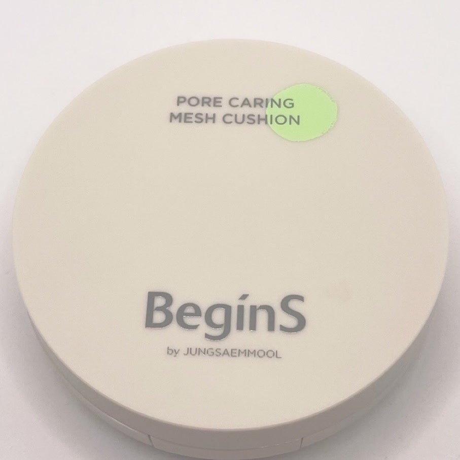 Pore Caring Mesh Cushion/BeginS by JUNGSAEMMOOL/クッションファンデーションを使ったクチコミ(3枚目)