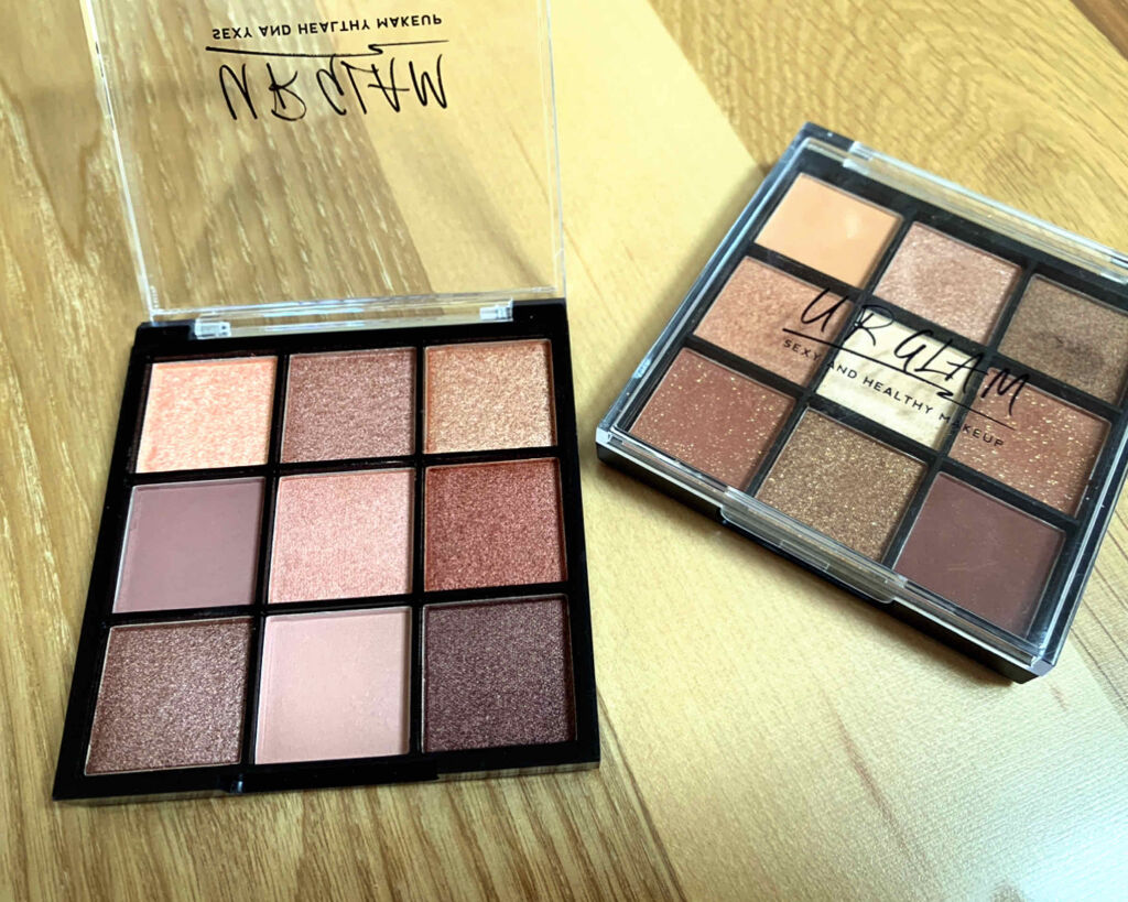 UR GLAM　BLOOMING EYE COLOR PALETTE/U R GLAM/アイシャドウパレットを使ったクチコミ（2枚目）