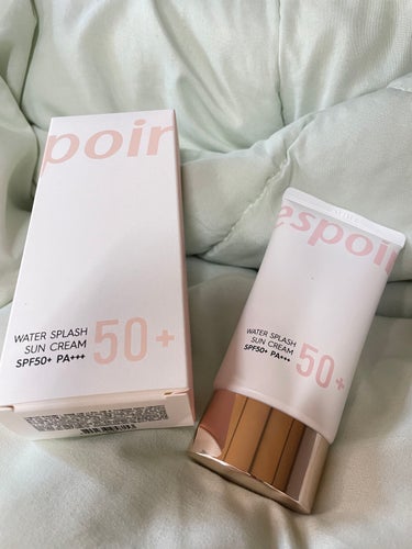 espoir　ウォータースプラッシュサンクリーム　ＰＦ５０＋/ＰＡ＋＋＋💓

リピ買い‪𓂃🌿𓈒◌
下地と日焼け止めの代わりに毎日使っています！
ピンク色のテクスチャーなのでトーンアップもしてくれます🤍
