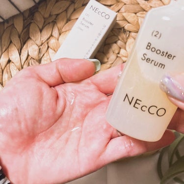 NEcCO ブースターセラムのクチコミ「春のゆらぎ肌対策に使い始めたこちらの美容液。

NEcCO(ネッコ)は
ミドリムシを活用した.....」（3枚目）
