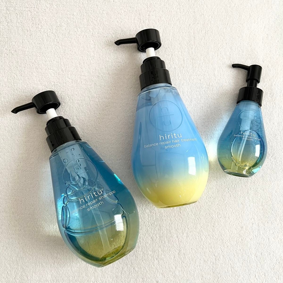 バランスリペアヘアオイル スムース/hiritu/ヘアオイルを使ったクチコミ(2枚目)