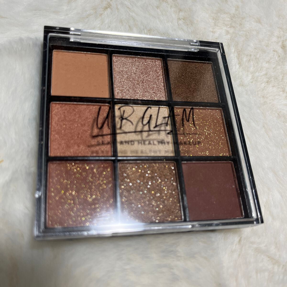 UR GLAM BLOOMING EYE COLOR PALETTE/U R GLAM/アイシャドウパレットを使ったクチコミ(1枚目)