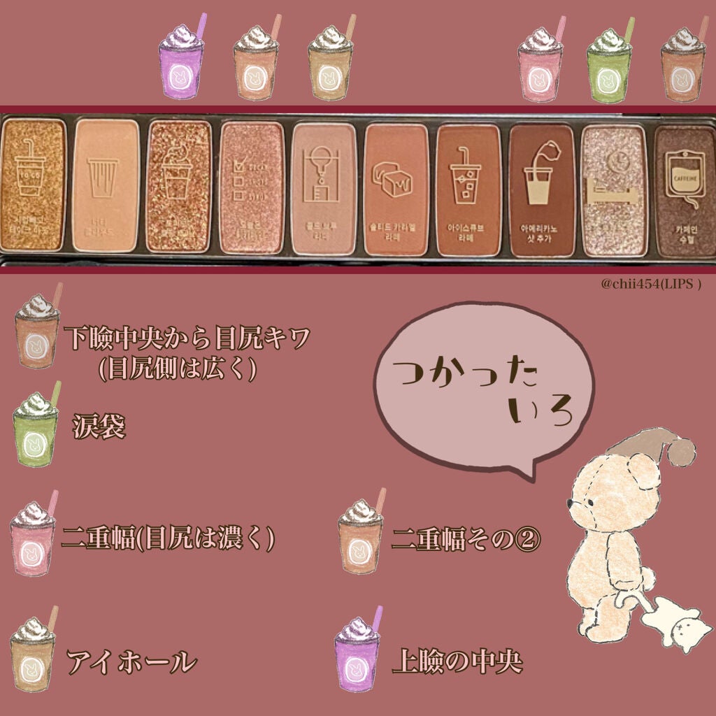 プレイカラー アイシャドウ/ETUDE/アイシャドウパレットを使ったクチコミ(4枚目)