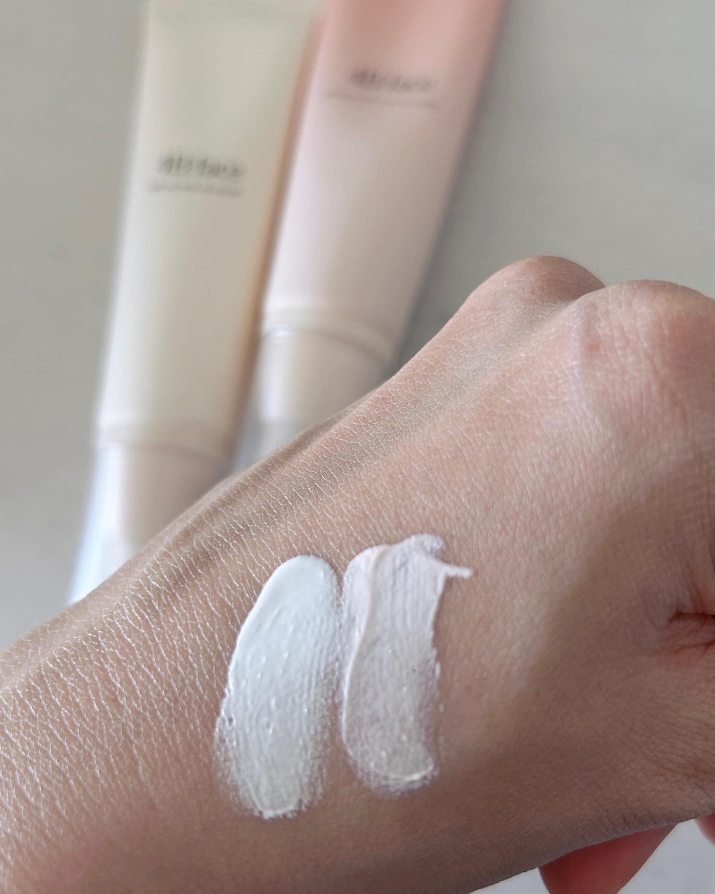 ブロッサムピンクトーンアップ*クリーム/4B:face/化粧下地を使ったクチコミ（3枚目）