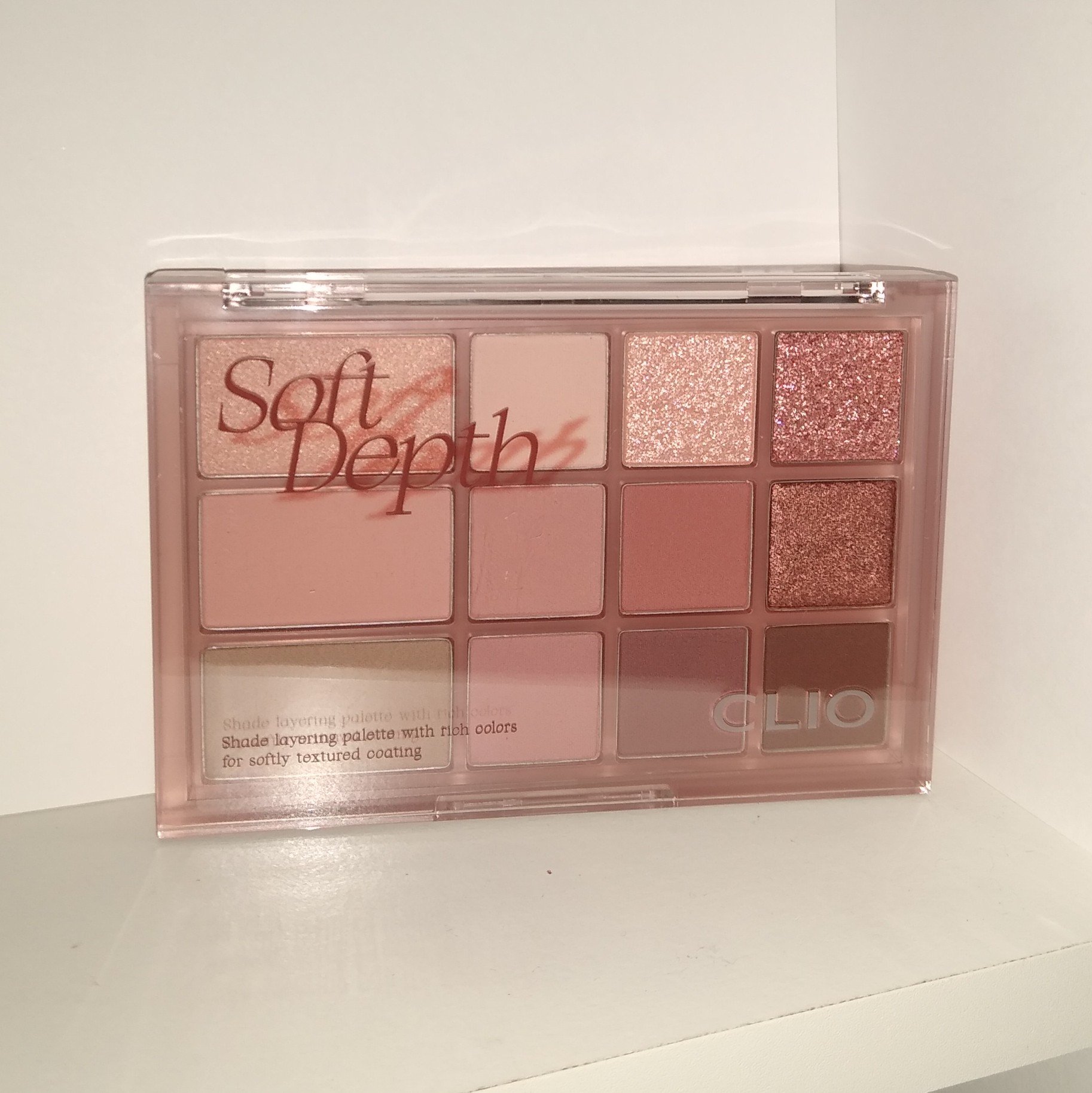 シェード アンド シャドウ パレット 02 SOFT DEPTH/CLIO/アイシャドウパレットを使ったクチコミ（1枚目）