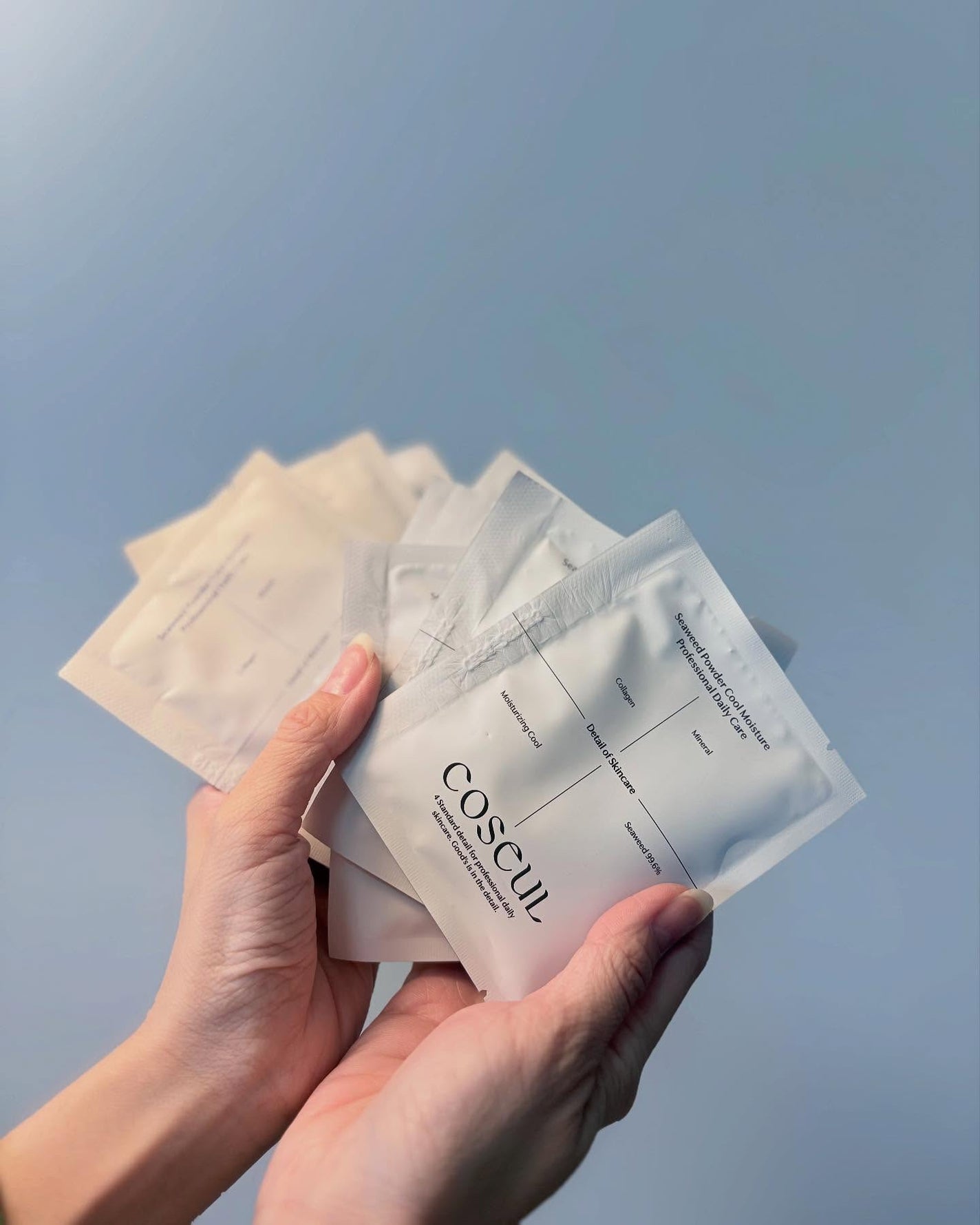 パウダークールモイスチャーパック 海藻モデリングパック/COSEUL/シートマスク・パックを使ったクチコミ(3枚目)