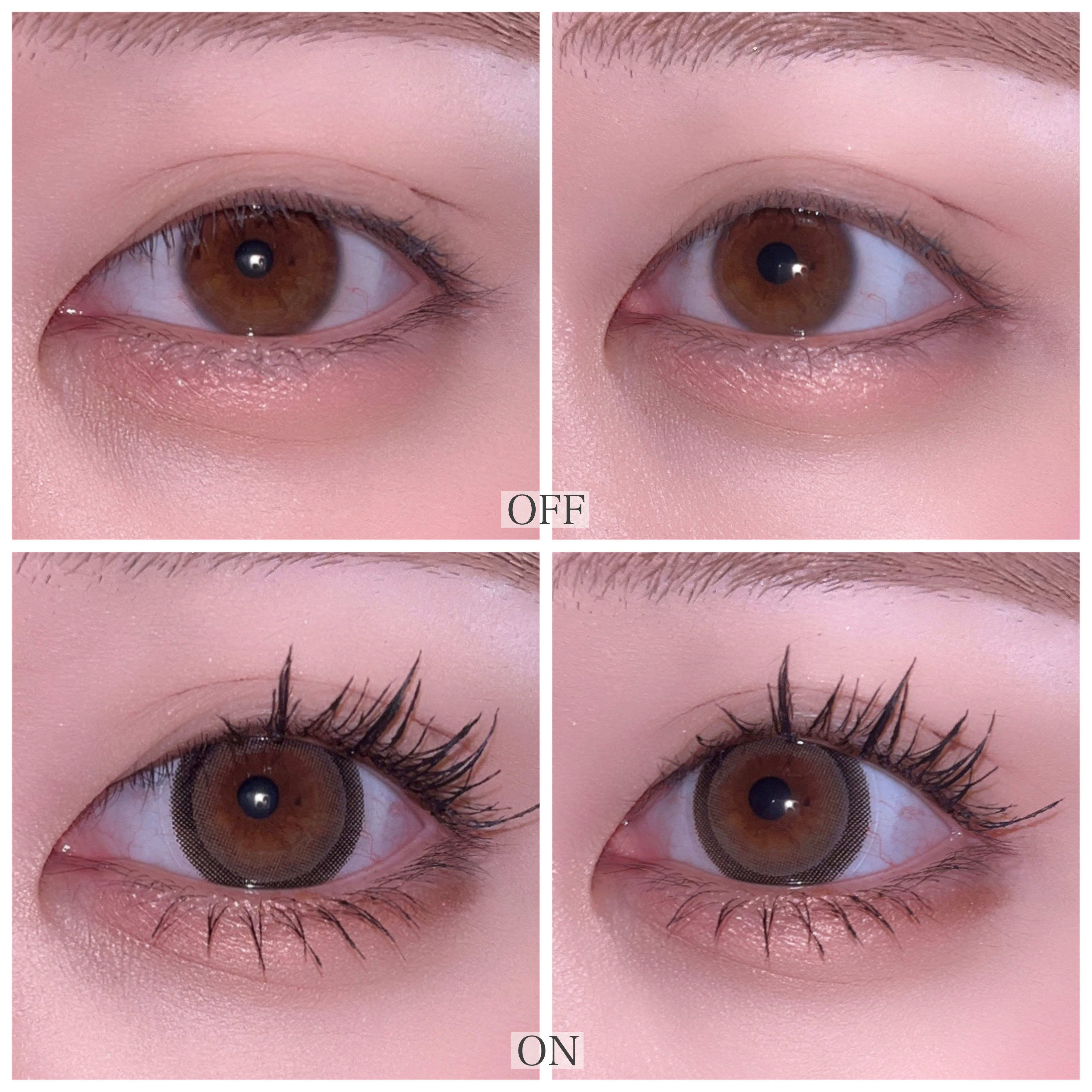 Honey kiss 1day ちゅるんグレー/HoneyKiss/ワンデー（１DAY）カラコンを使ったクチコミ（2枚目）