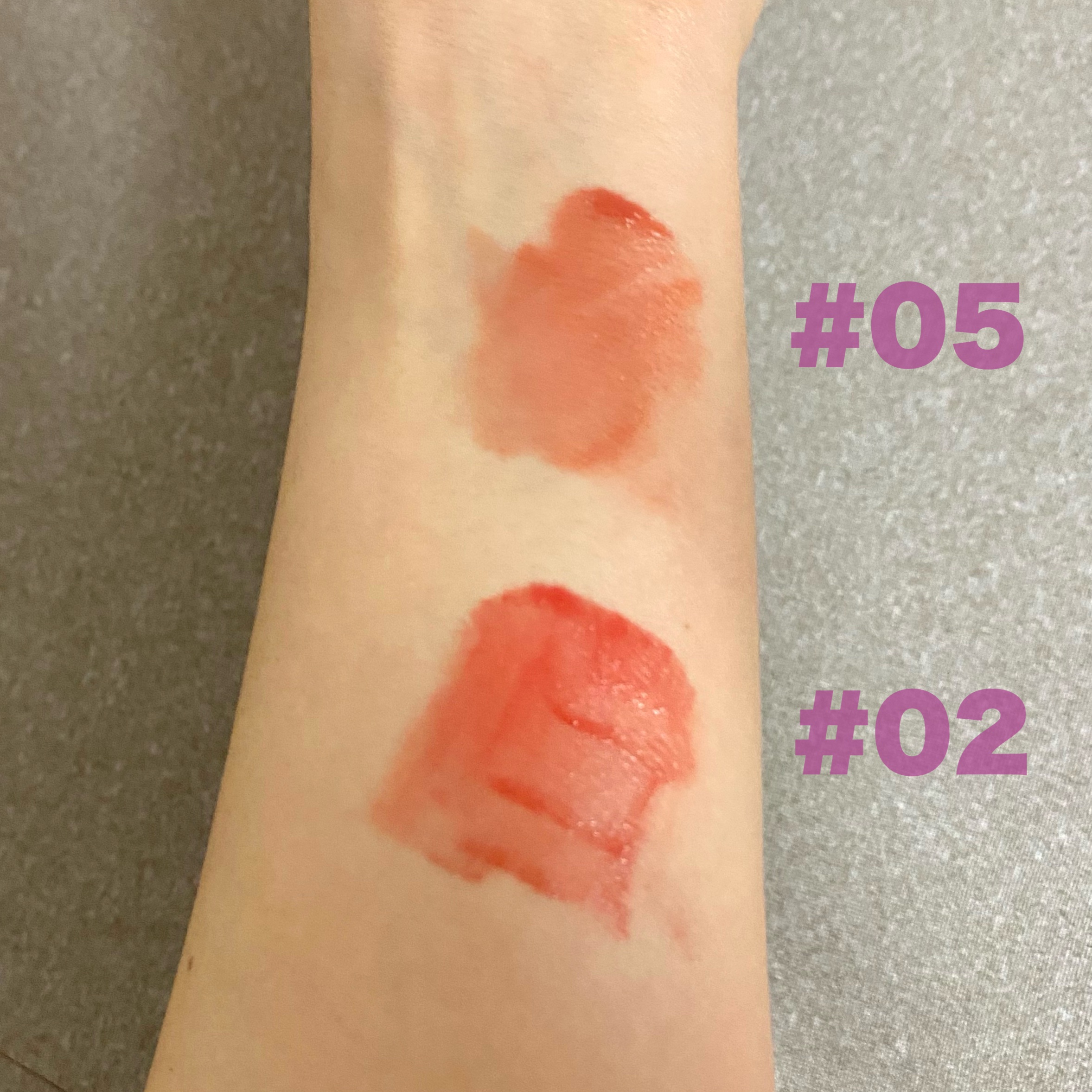 シューベルベット 02シュシュ/AMUSE/口紅を使ったクチコミ（3枚目）