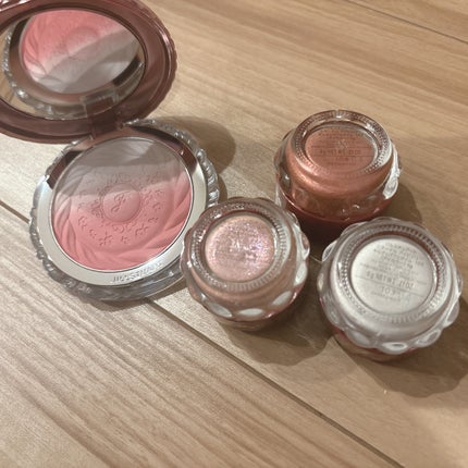 ジルスチュアート エターナル アイビジュー 104 my happiness <ギルティパフェタイム>(限定色)/JILL STUART/ジェル・クリームアイシャドウを使ったクチコミ(2枚目)