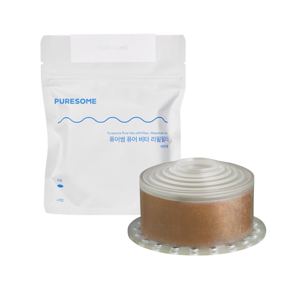 PURESOME シャワーヘッド ビタフィルター(サンダルウッド)