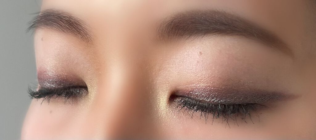 エクストラボリューム カラーマスカラ 01 モスグリーン/Amplitude/マスカラを使ったクチコミ（2枚目）