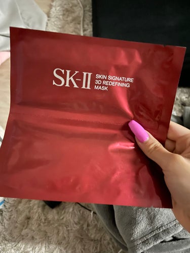 スキン シグネチャー 3D リディファイニング マスク/SK-II/シートマスク・パックを使ったクチコミ（1枚目）