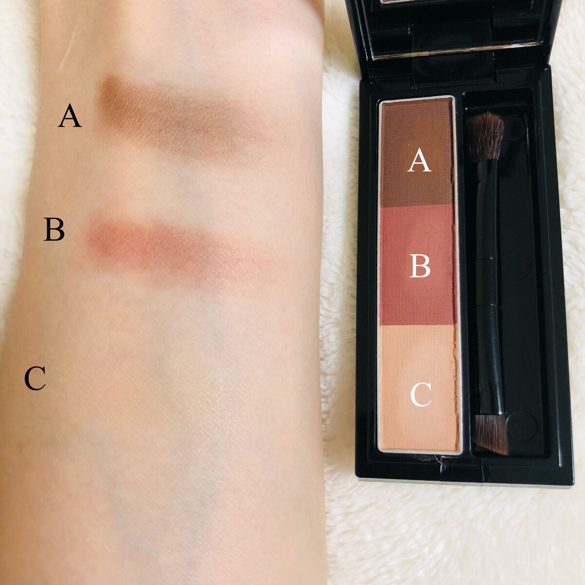 ヴィセ リシェ アイブロウパウダー/Visée/パウダーアイブロウを使ったクチコミ(3枚目)