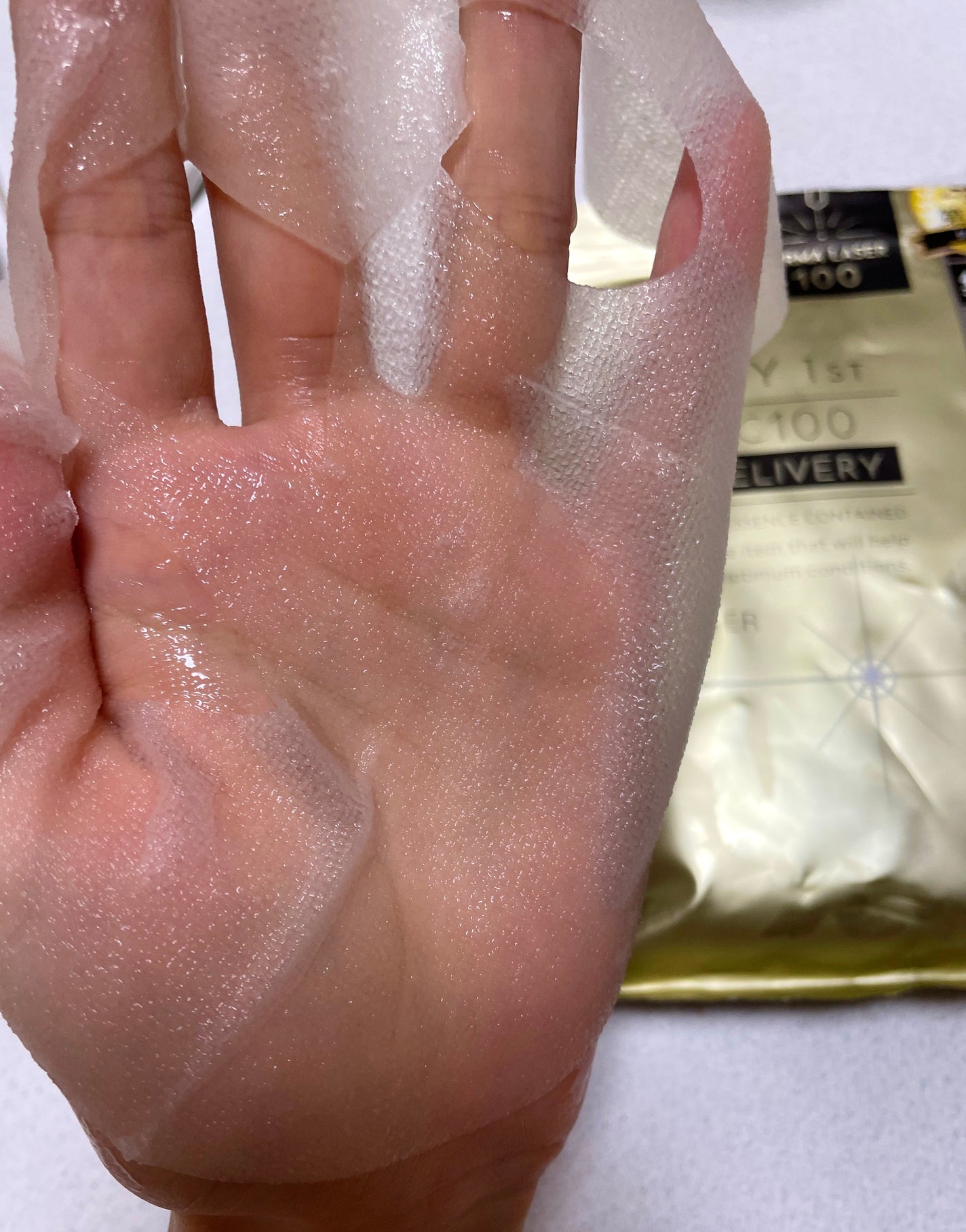 ダーマレーザースーパーVC100マスク/クオリティファースト/シートマスク・パックを使ったクチコミ(4枚目)