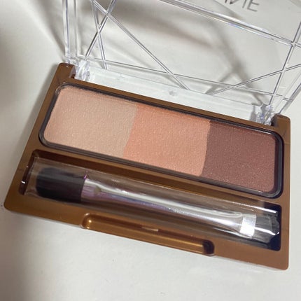 ノーズ&アイブロウパウダー/CEZANNE/パウダーアイブロウを使ったクチコミ(3枚目)