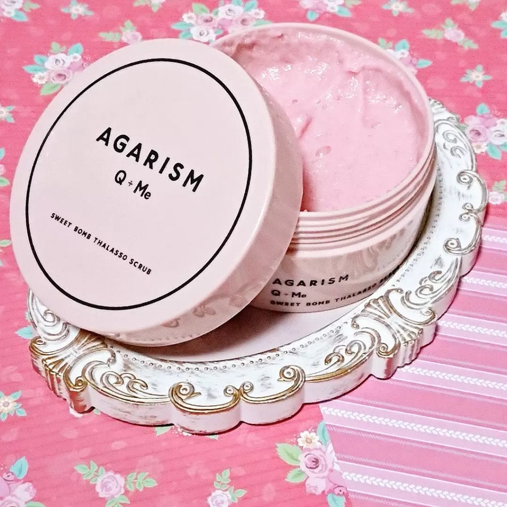 Q+Me スウィート ボム タラソ スクラブ/AGARISM/バスト・ヒップケアを使ったクチコミ(1枚目)
