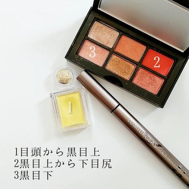 オーガズム ミニアイシャドーパレット/NARS/パウダーアイシャドウを使ったクチコミ（2枚目）