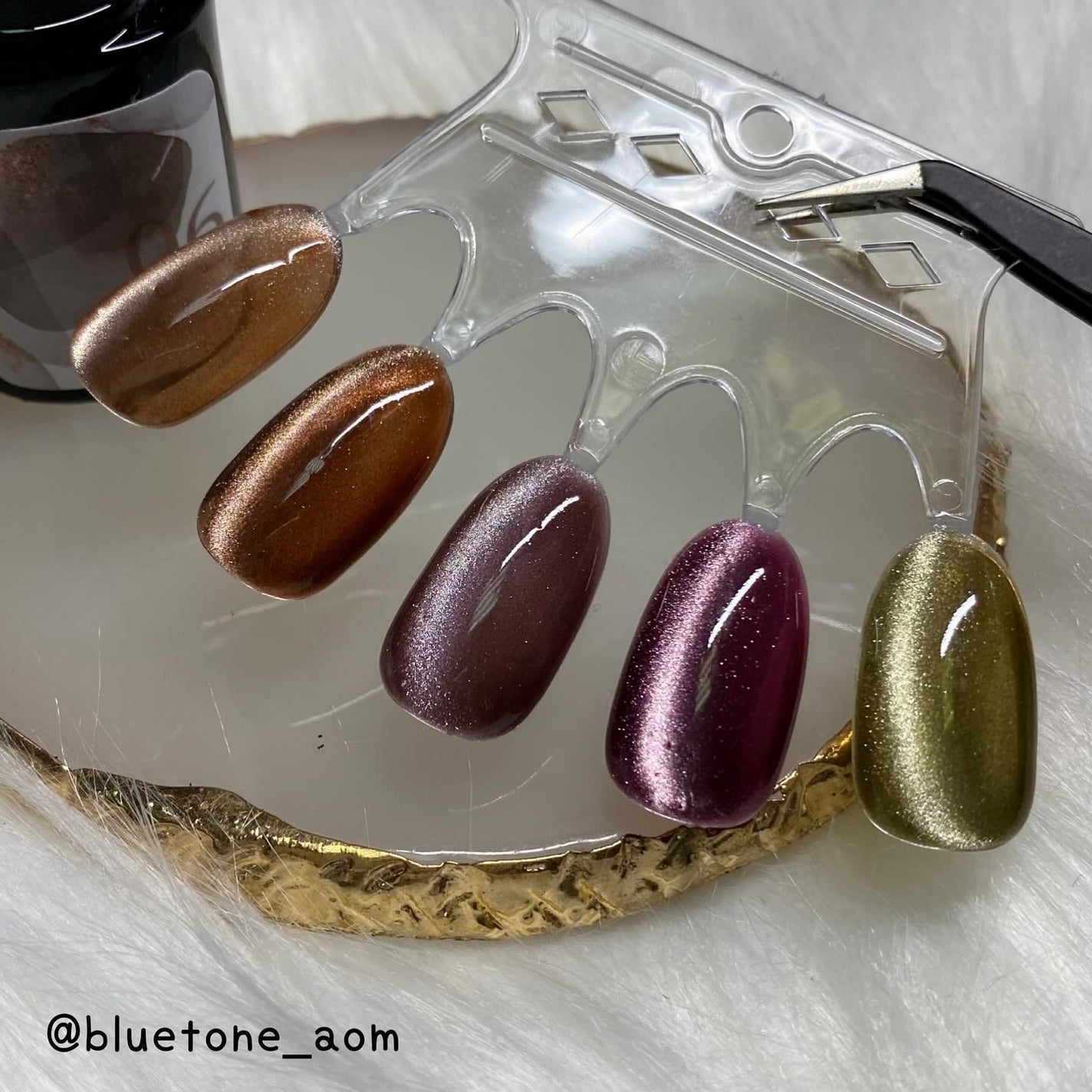 くすみマグネット/ネイル工房/ジェルネイルを使ったクチコミ(6枚目)