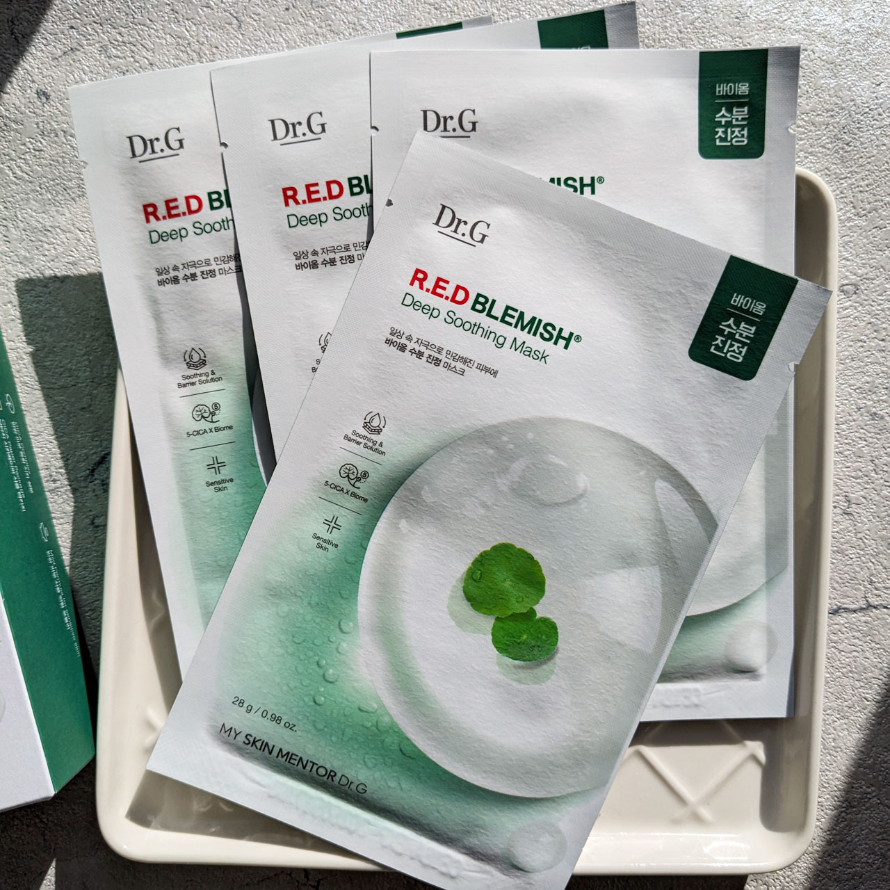 レッドブレミッシュディープスージングマスク/Dr.G/シートマスク・パックを使ったクチコミ（1枚目）
