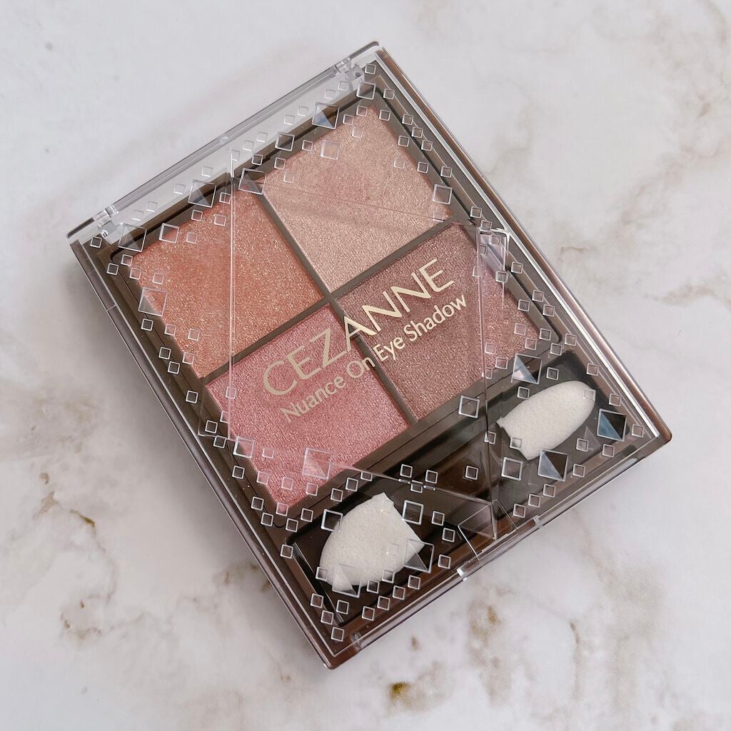 ニュアンスオンアイシャドウ/CEZANNE/アイシャドウパレットを使ったクチコミ(1枚目)