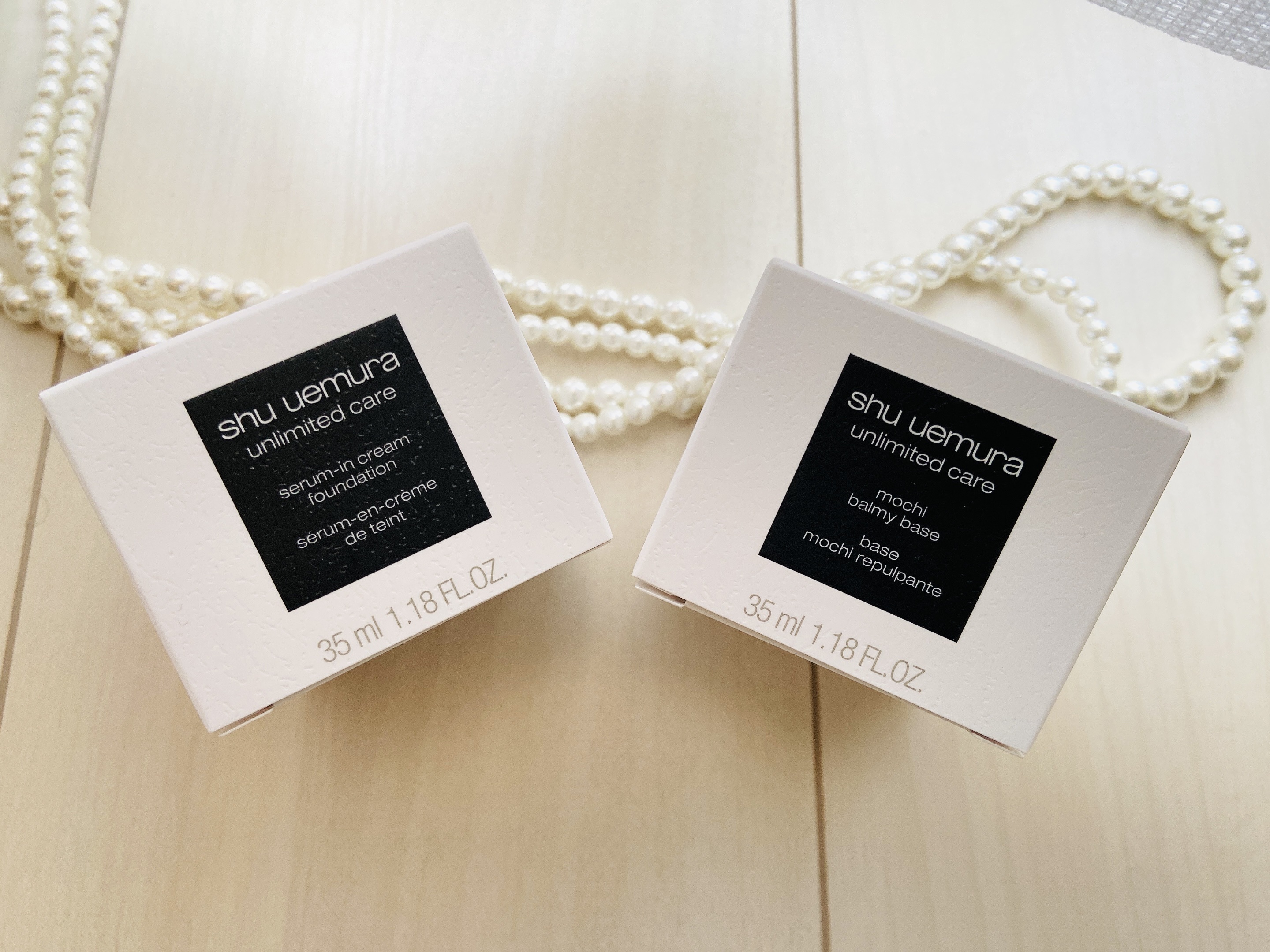 アンリミテッド ケア セラムイン クリーム ファンデーション/shu uemura/クリーム・エマルジョンファンデーションを使ったクチコミ（3枚目）