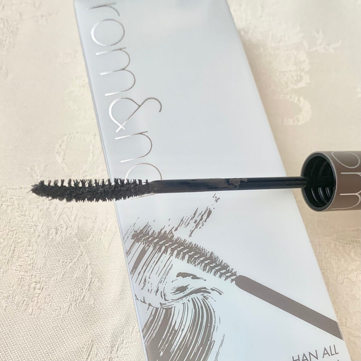 ハンオールフィックスマスカラ/rom&nd/マスカラを使ったクチコミ(2枚目)