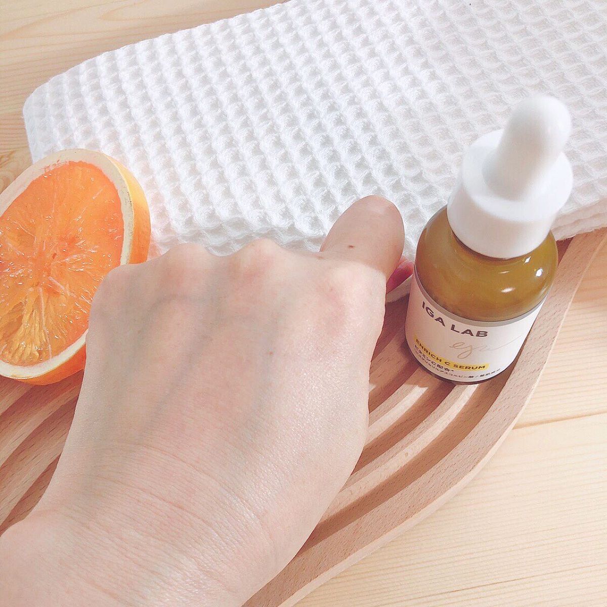 エンリッチCセラム/IGA LAB/美容液を使ったクチコミ(4枚目)